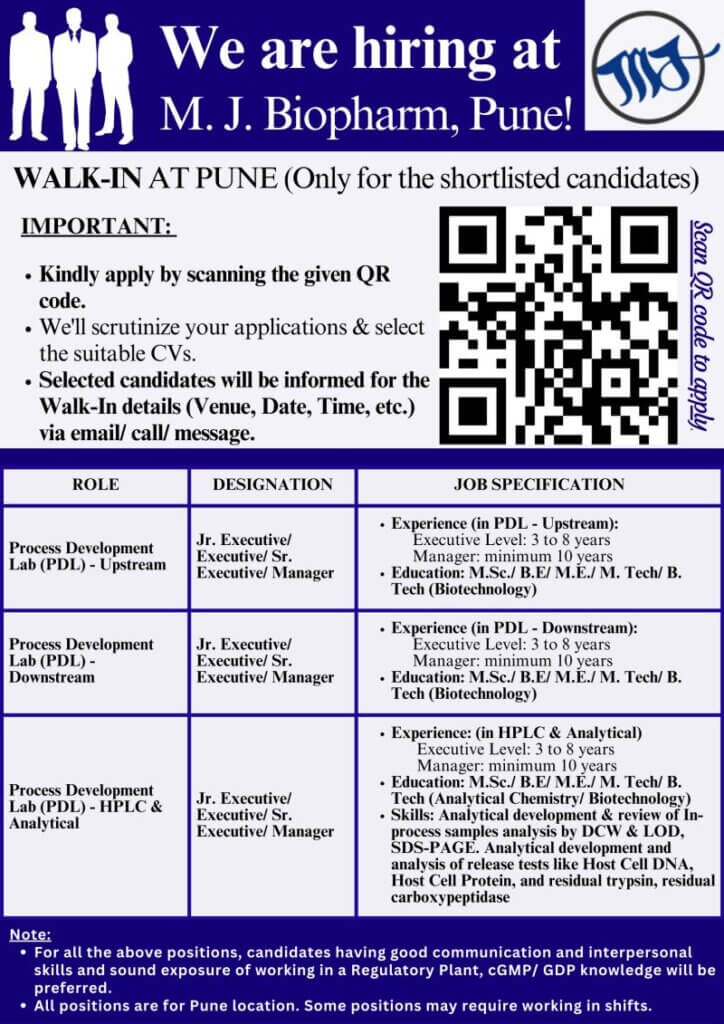 Walk-In Interviews at Pune