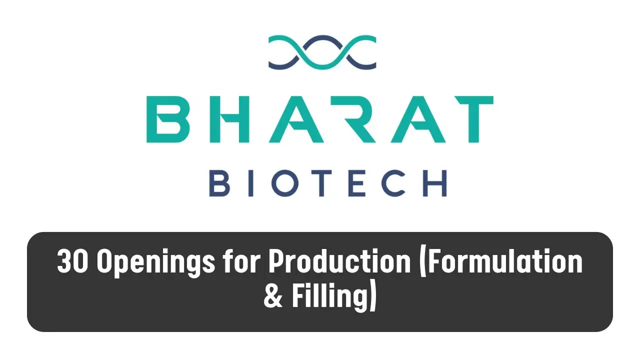 Bharat Biotech, job