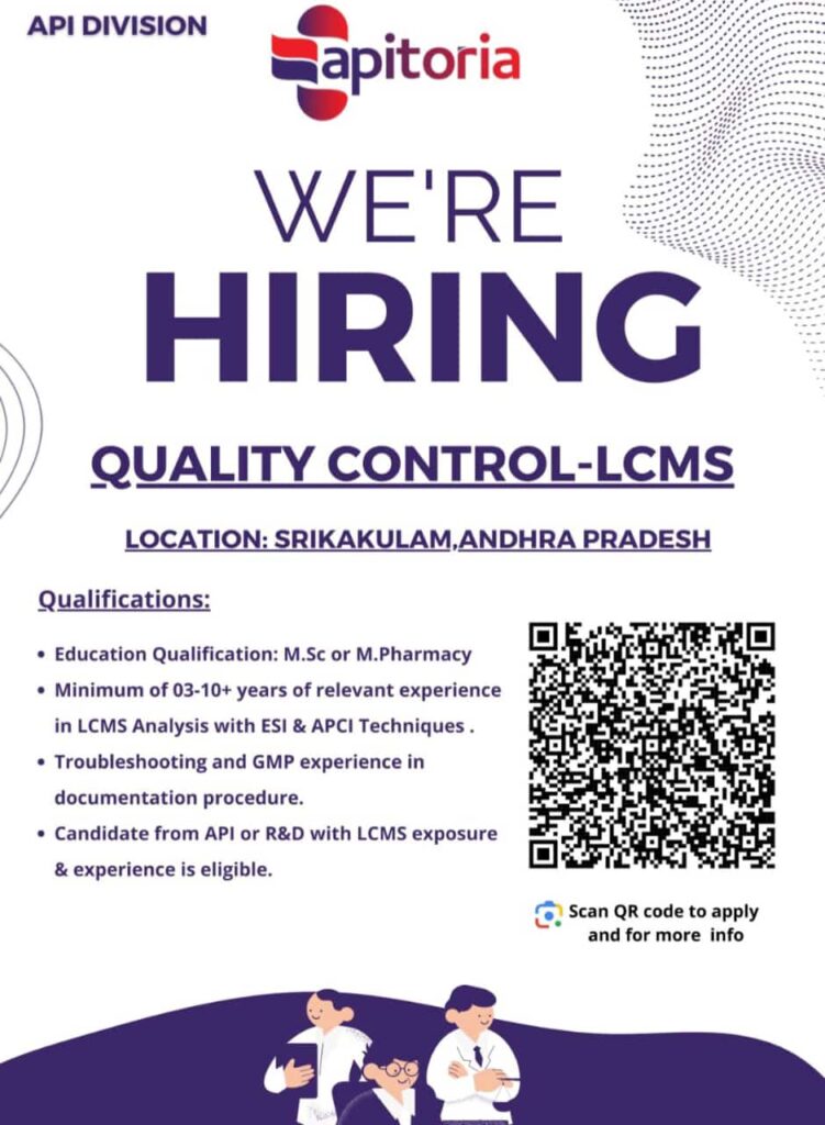 Quality Control-LCMS Specialist