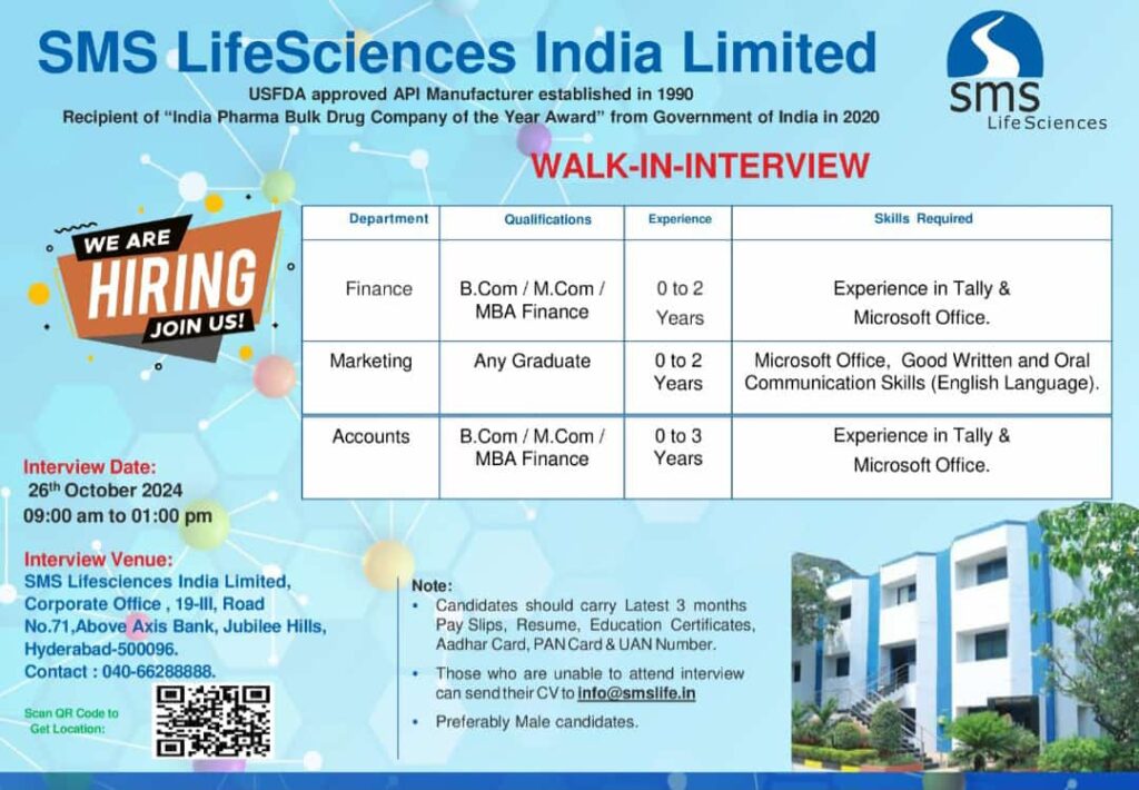 SMS LifeSciences 