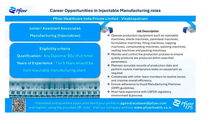 Pfizer career opportunities