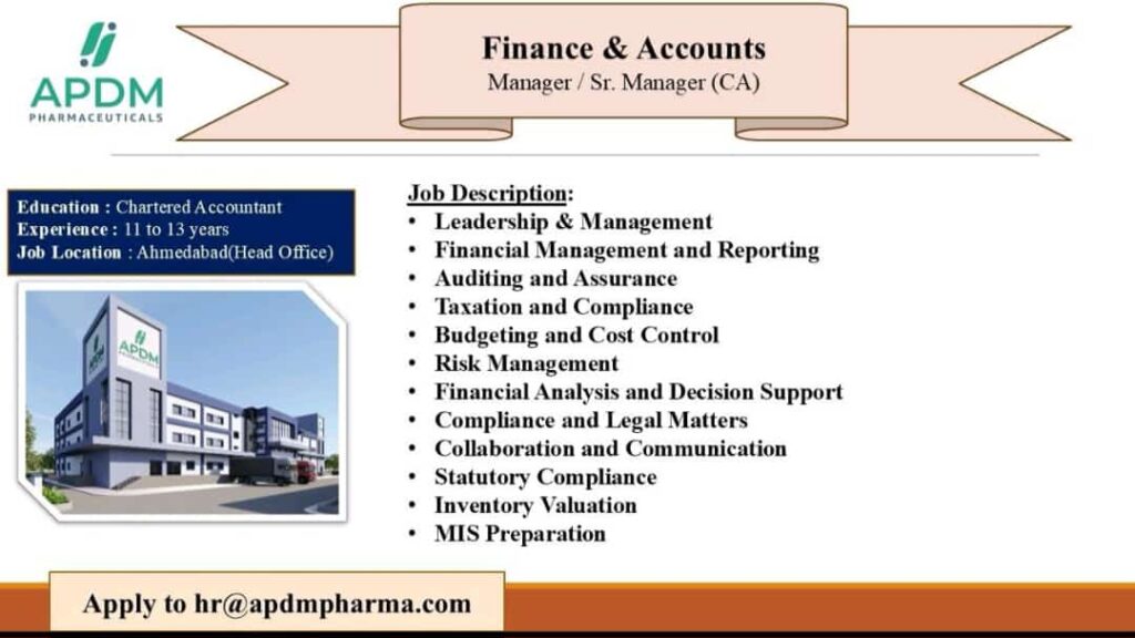  Finance & Accounts