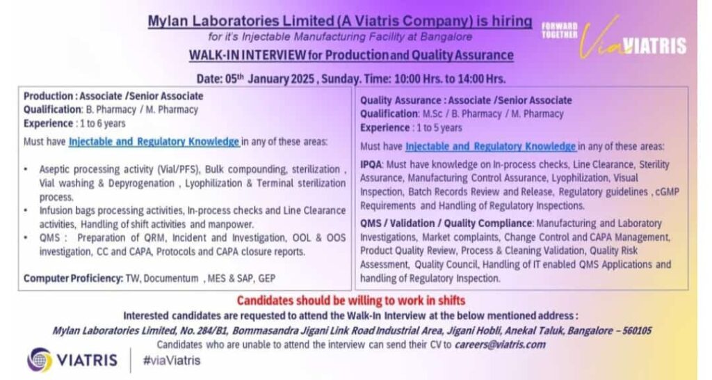 Mylan Laboratories Limited (A Viatris Company)