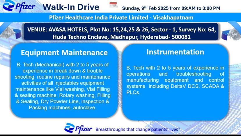 Pfizer Walk in drive Pfizer Walk in drive