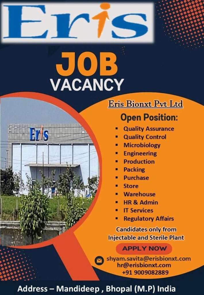 Eris Bionxt Pvt Ltd