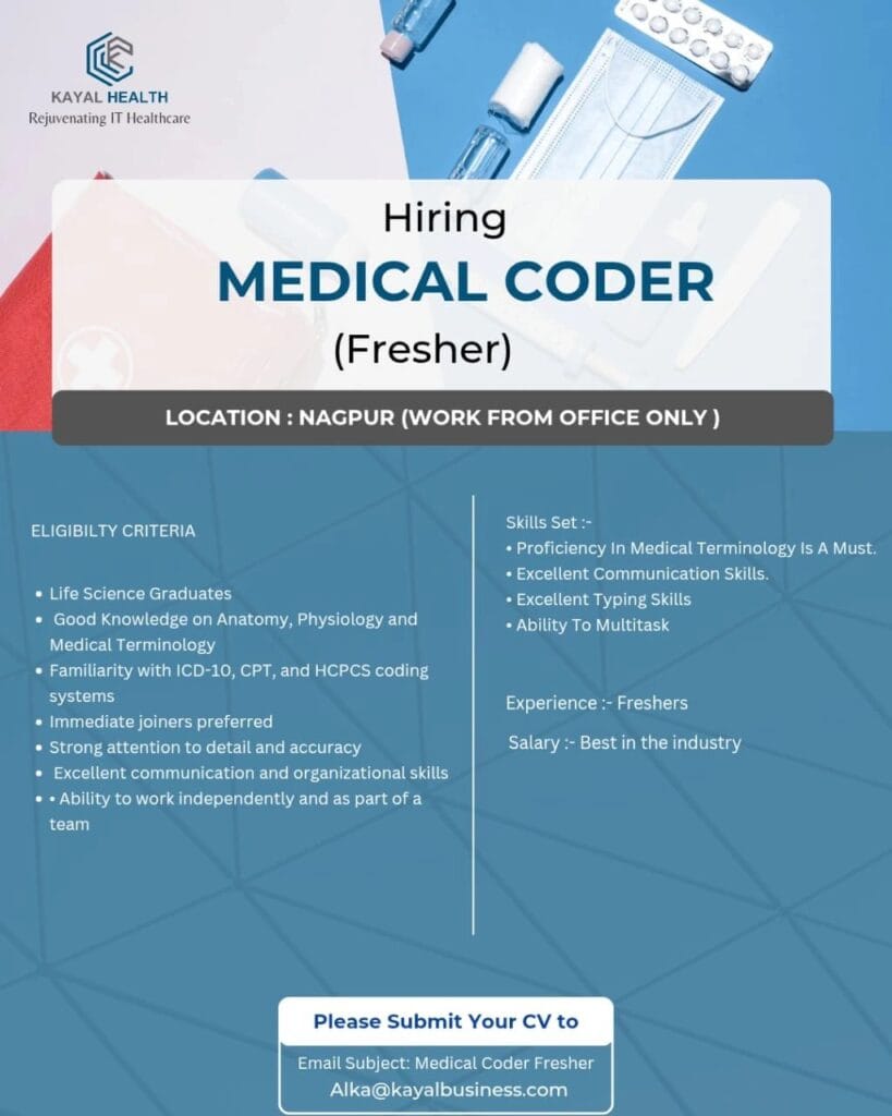 Medical Coder Fresher