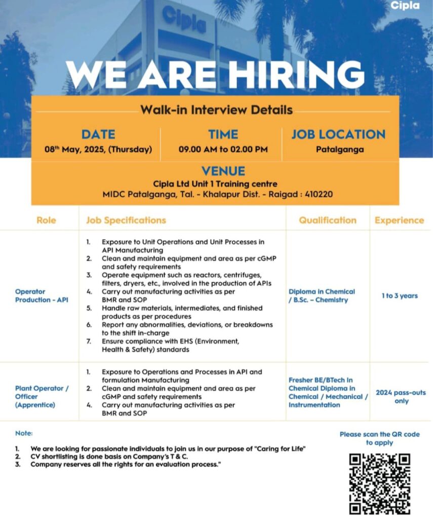 Cipla Walk-In