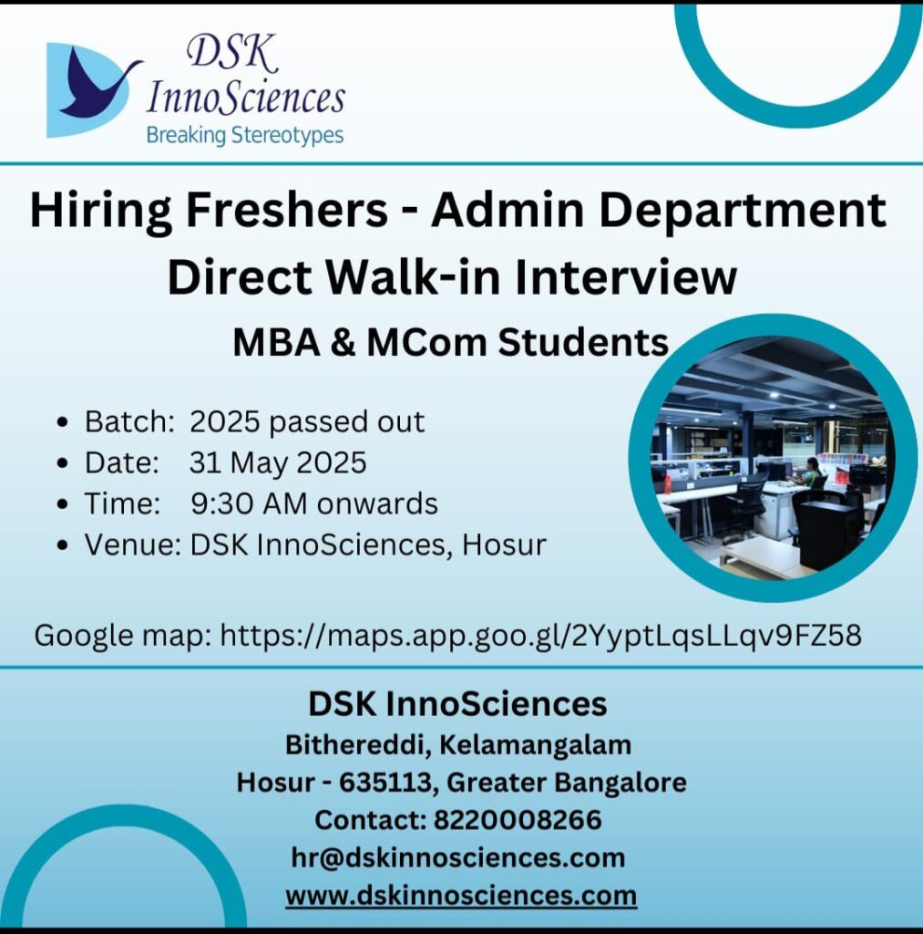 Walk-In Interview