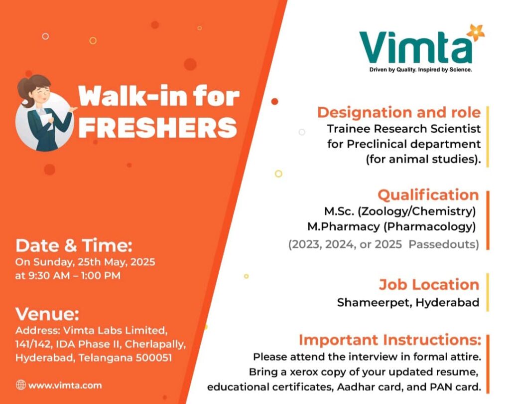 Trainee Research Scientist