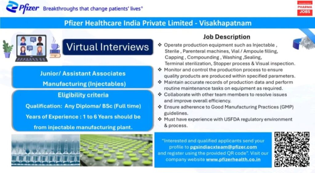 Pfizer Virtual Interviews