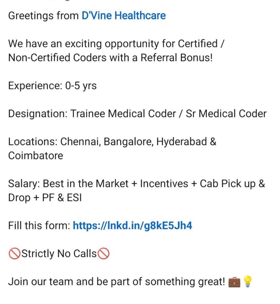 Medical Coder