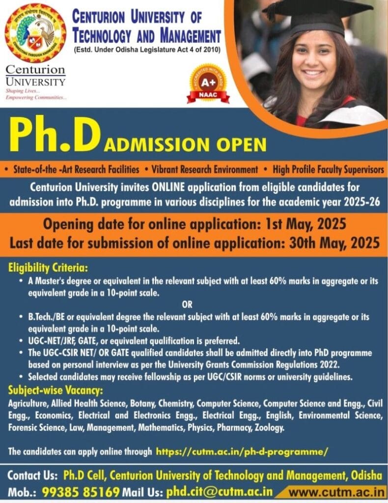 Ph.D. Admission