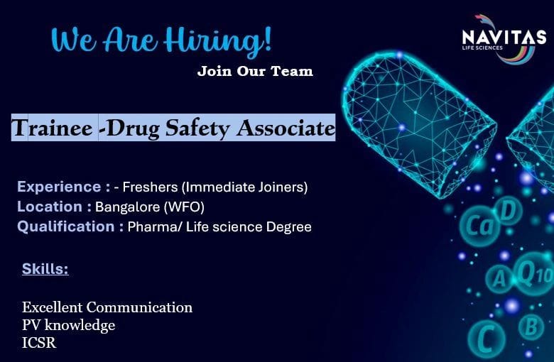 Trainee Drug Safety Associate