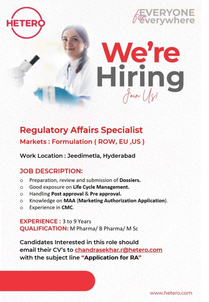 Regulatory Affairs