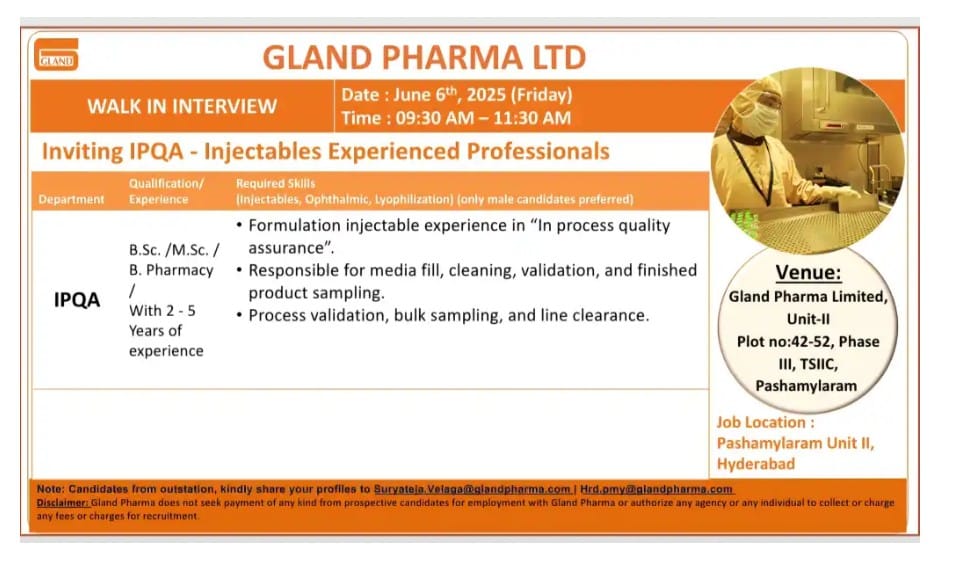 Gland Pharma Ltd