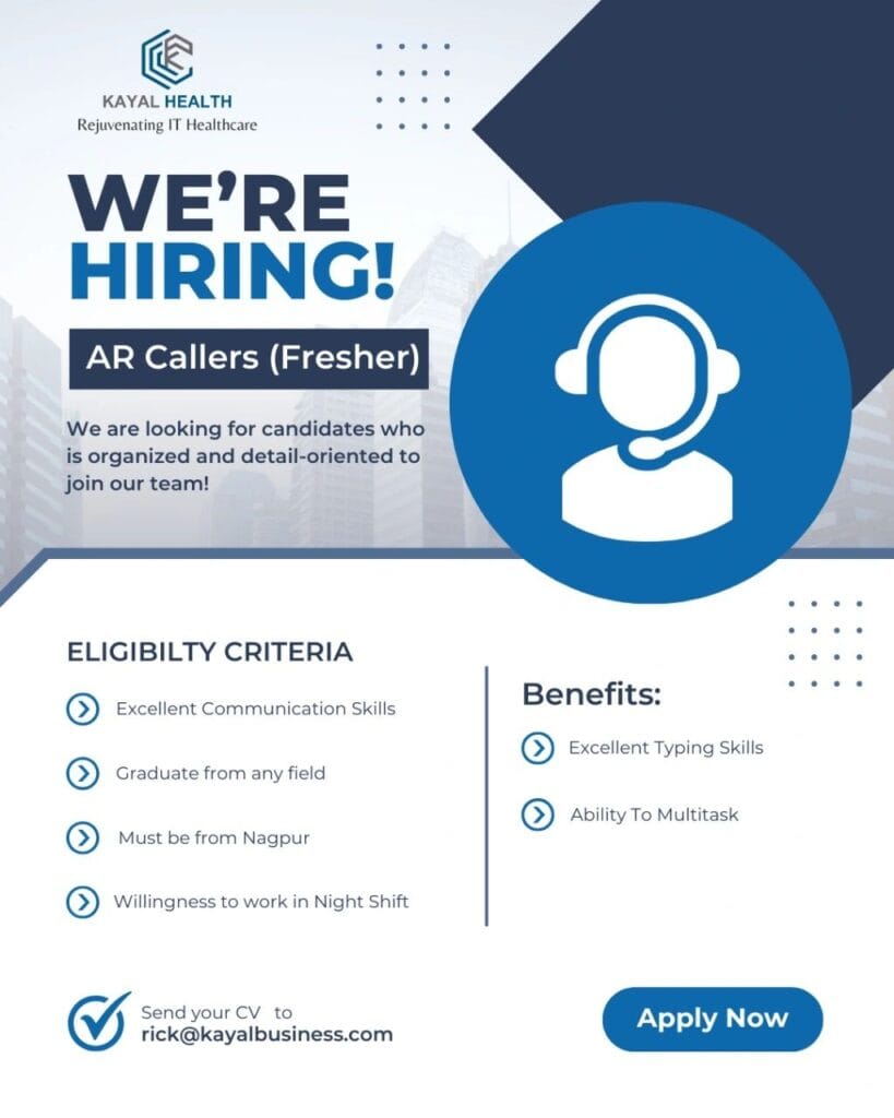 AR Caller (Fresher) Job