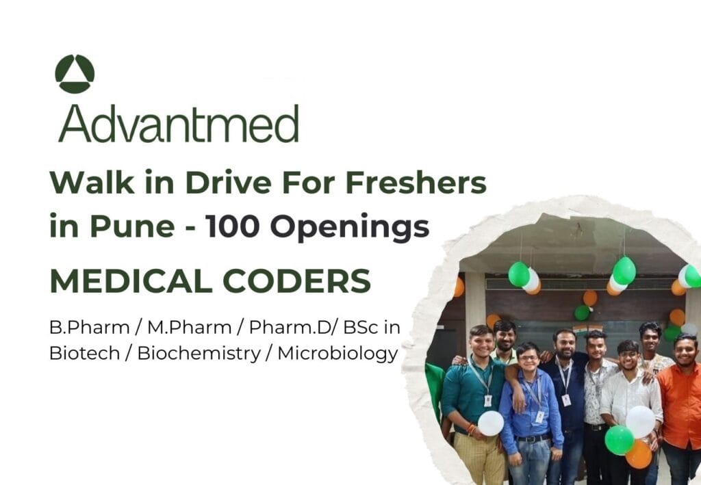 Walk-In Drive for Freshers 