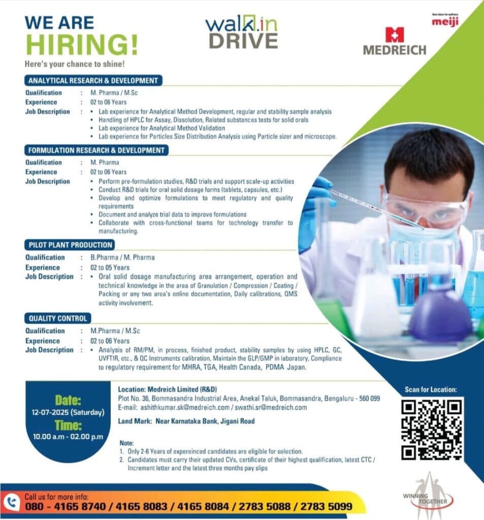 Medreich Walk-in Drive 