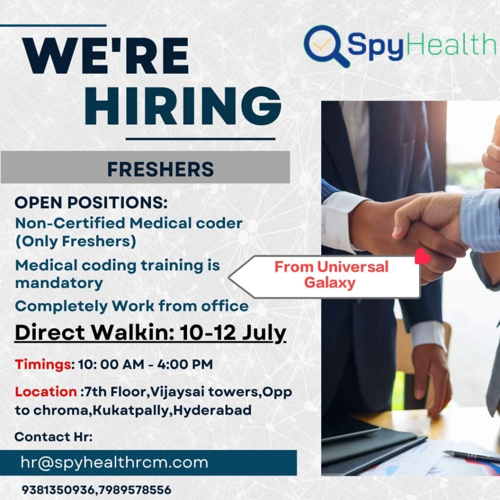 non certified medical coder fresher jobs