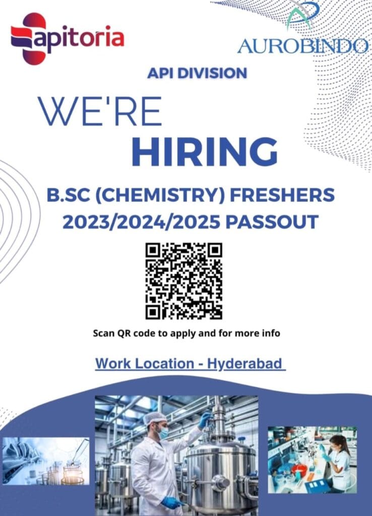 B.Sc Chemistry Jobs