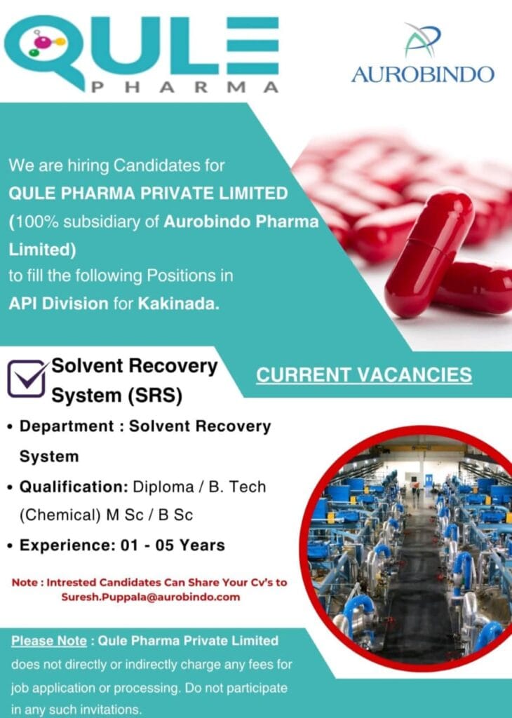 Qule Pharma Jobs