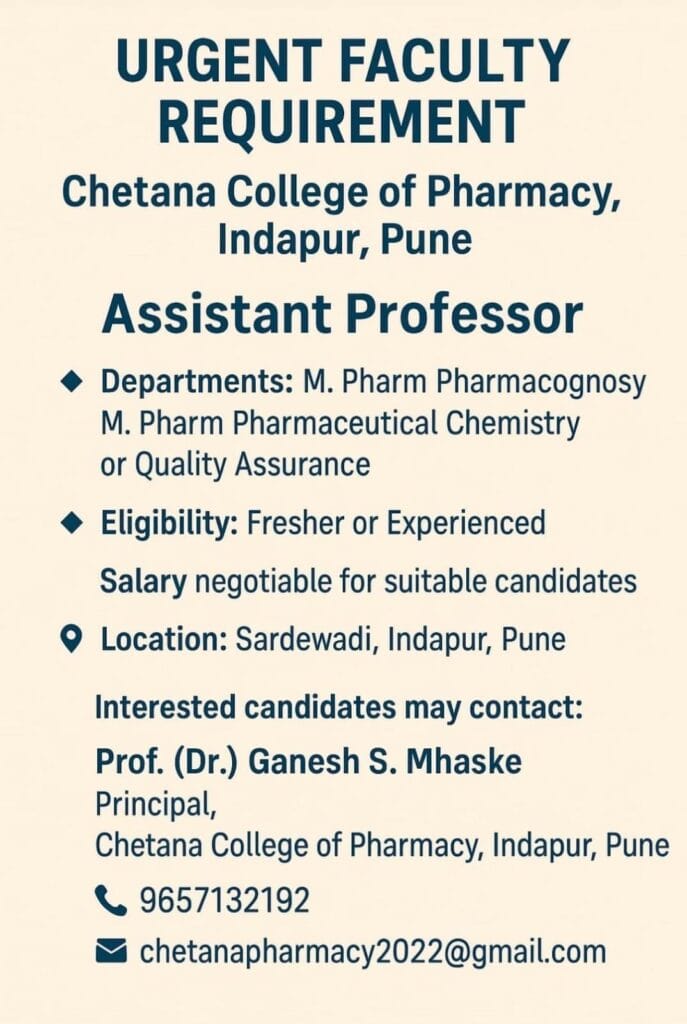 Chetana College of Pharmacy 