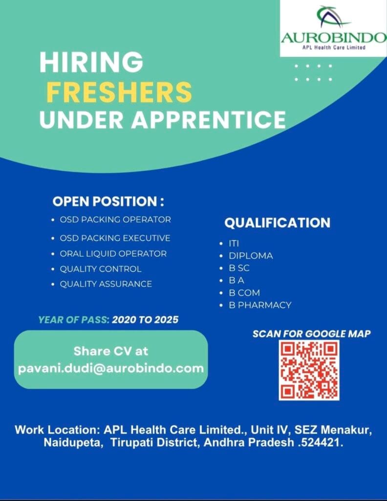 Hiring Freshers