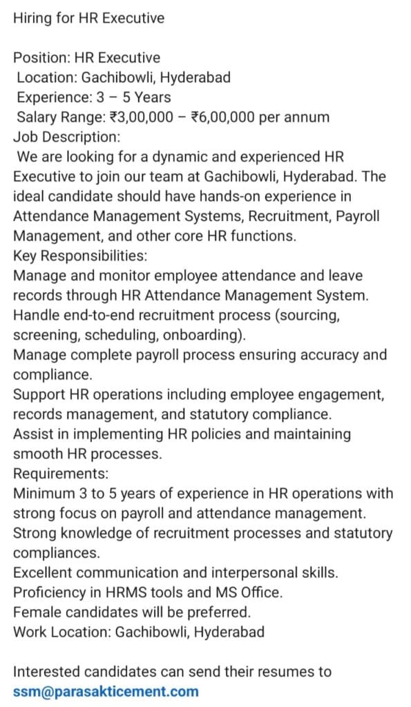 HR Executive