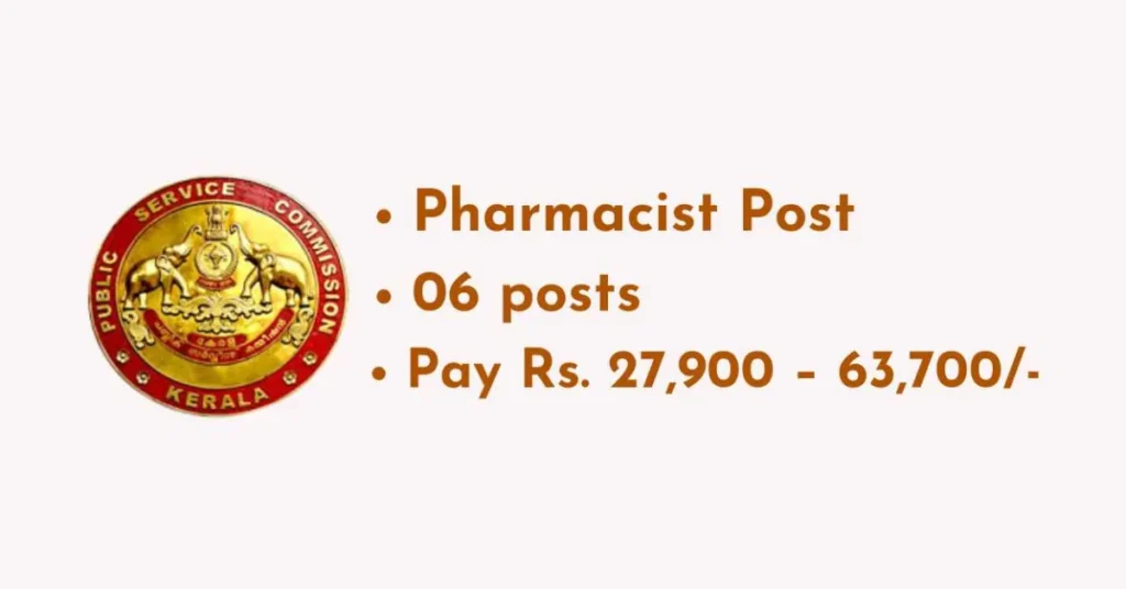 Pharmacist Grade - II (Ayurveda)