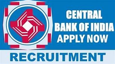 Central Bank of India Recruitment 2026