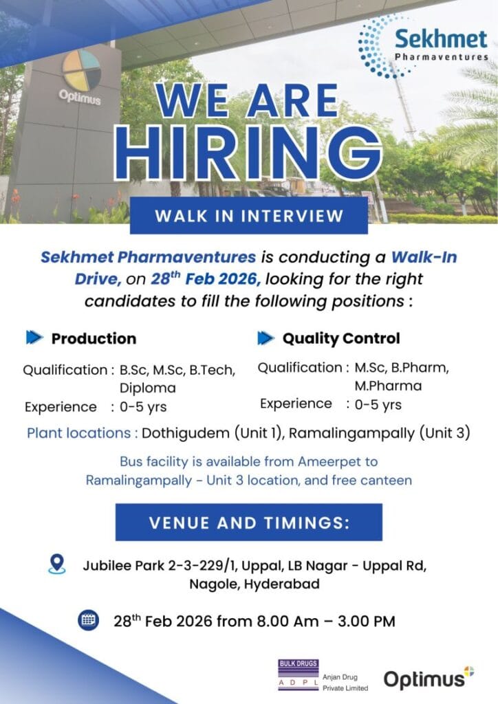 Quality Control Jobs for Freshers