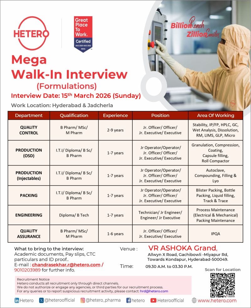 Hetero walk-in interview