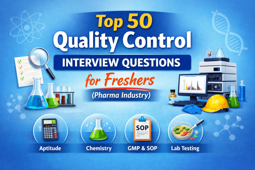 Top 50 Quality Control Interview Questions for Freshers