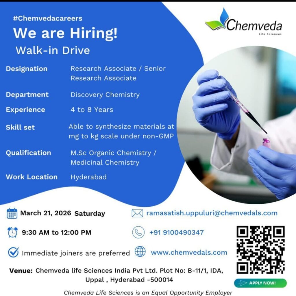 Chemveda Life Sciences