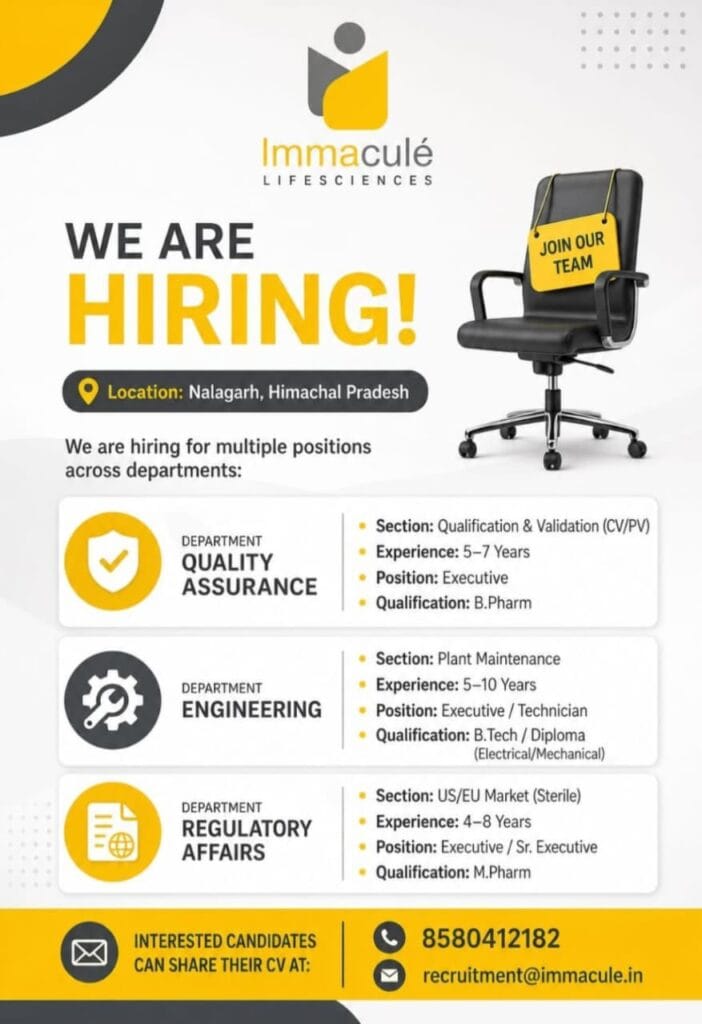 Immaculé Lifesciences