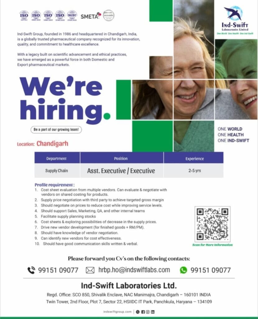 Hiring for Supply Chain