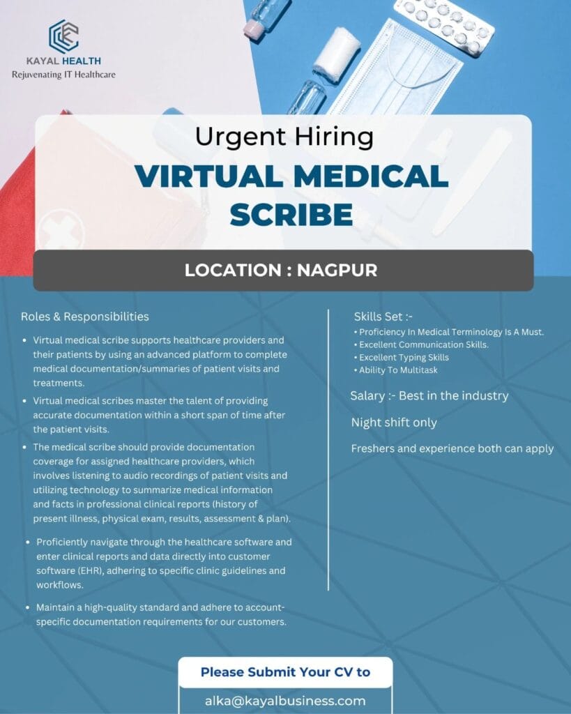 Virtual Medical Scribe Jobs