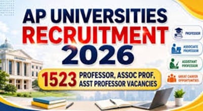AP State Universities Faculty Recruitment 2026