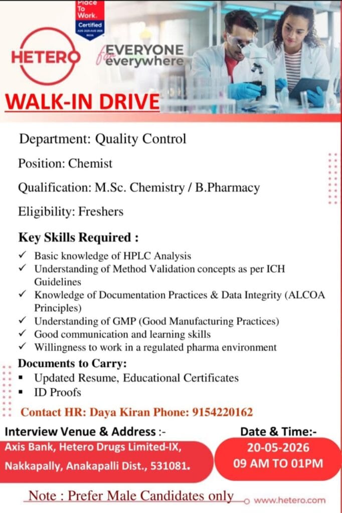 QC Chemist