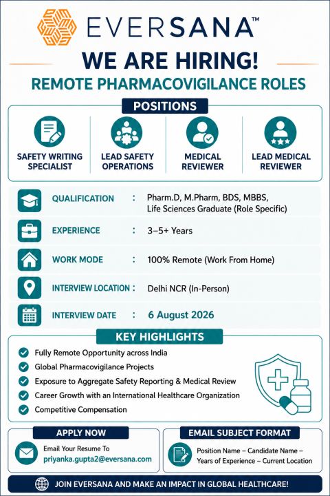 Pharmacovigilance Jobs